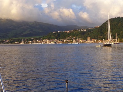 Anchorage in Martinique